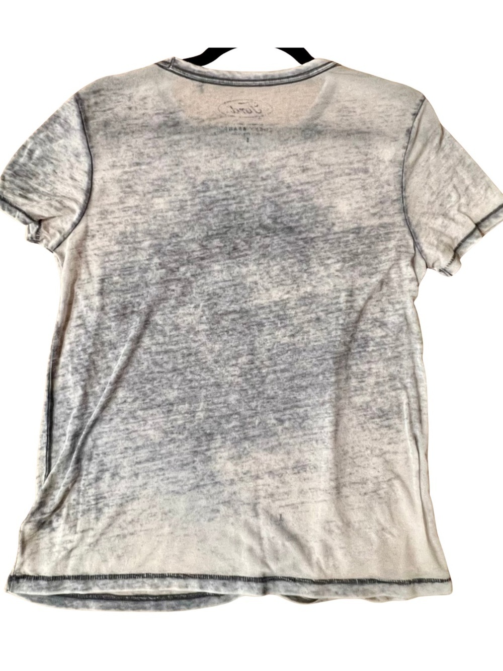 Lucky Brand Ford Bronco Burnout Graphic Tee Gray/Blue Size Small - Picture 2 of 5